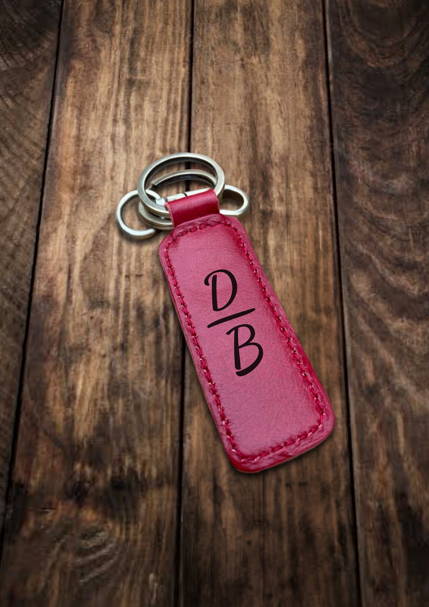 Leather Keychain