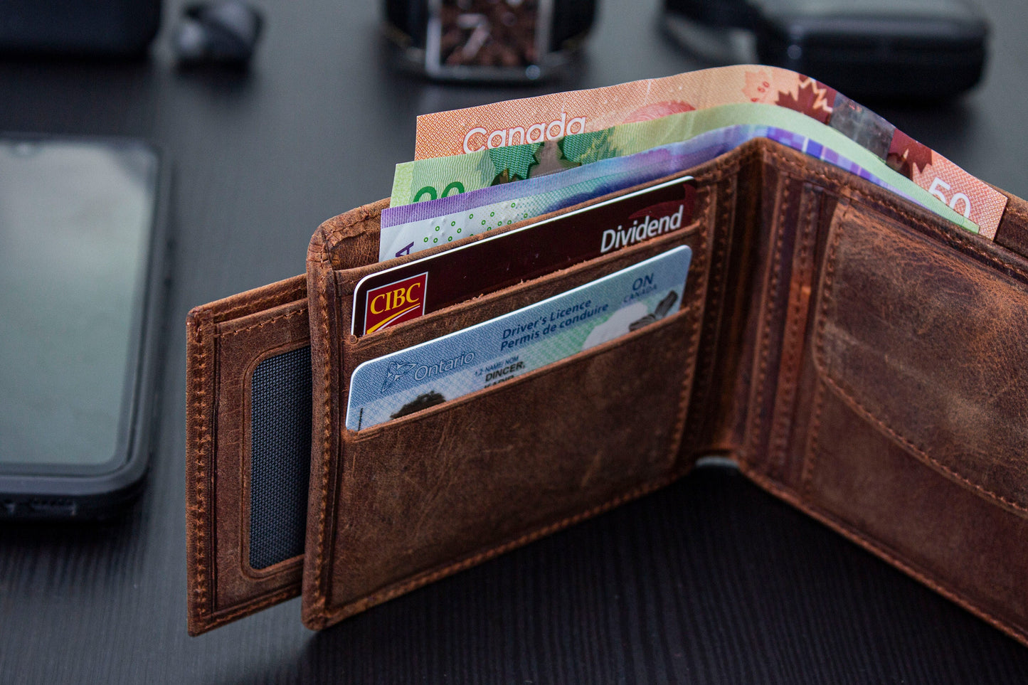 Leather Men Wallet