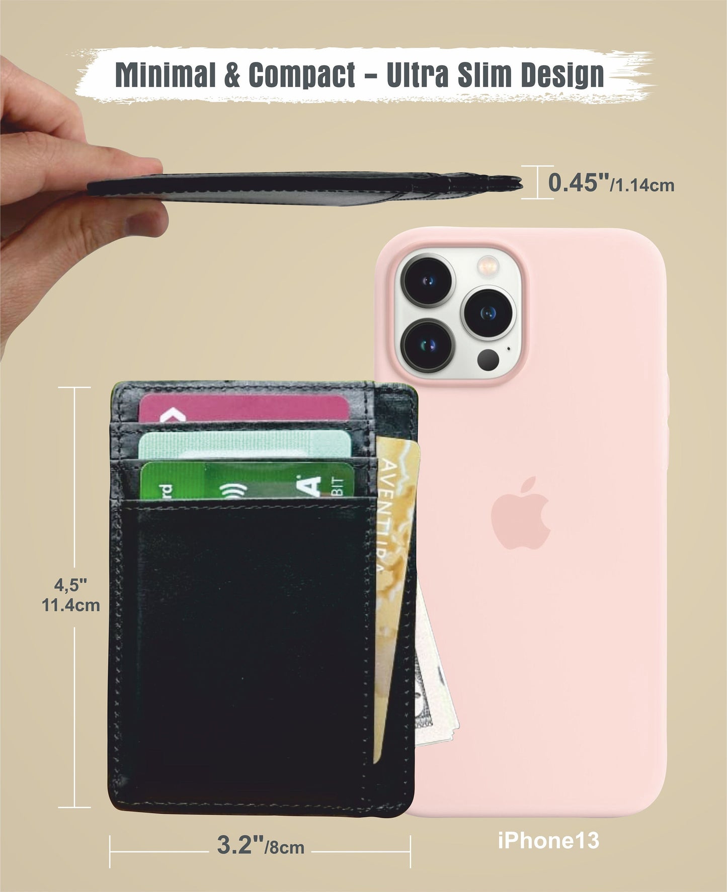 Leather Slim Men Wallet