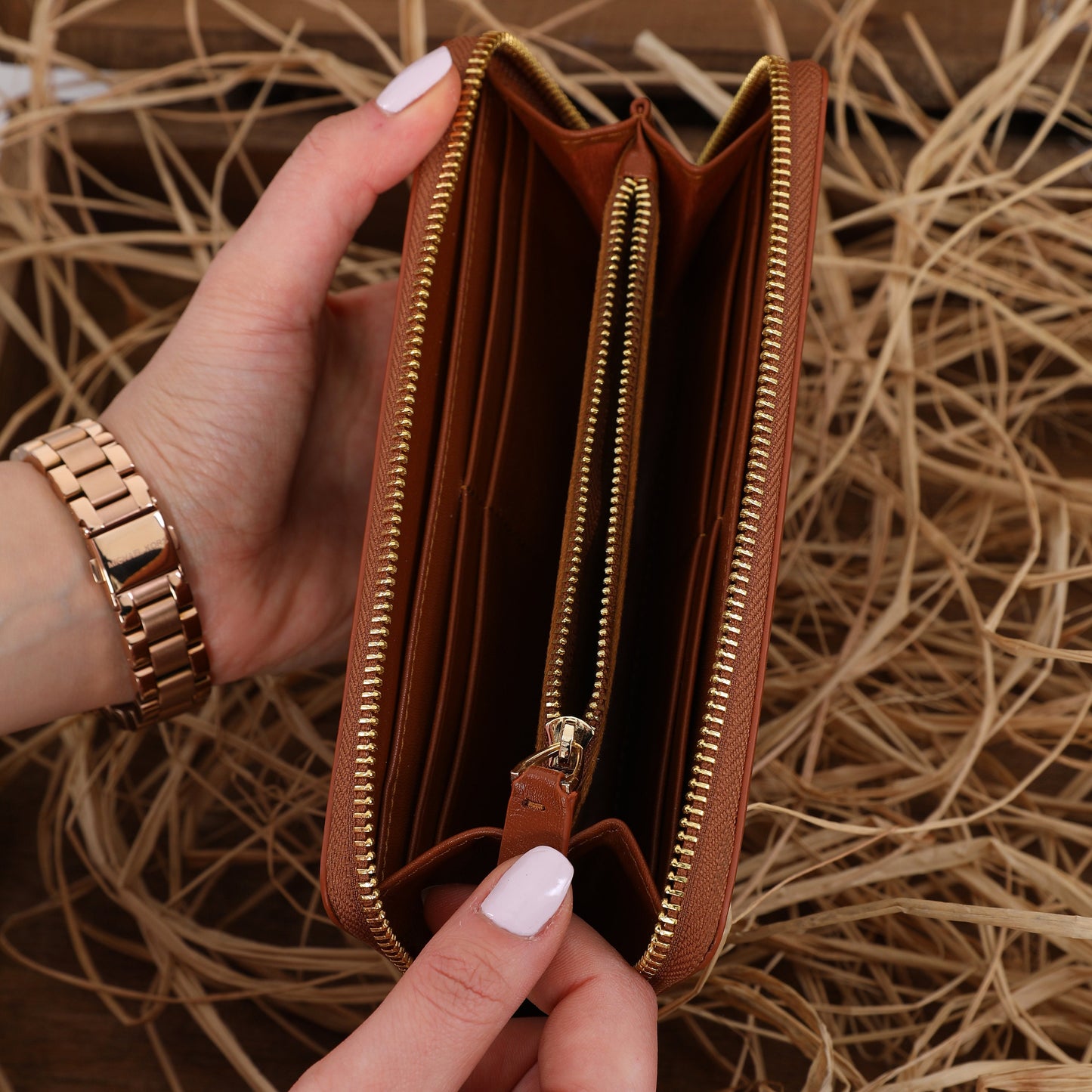 Slim Leather Women Wallet