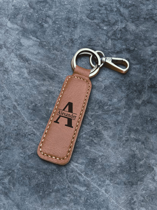 Leather Keychain