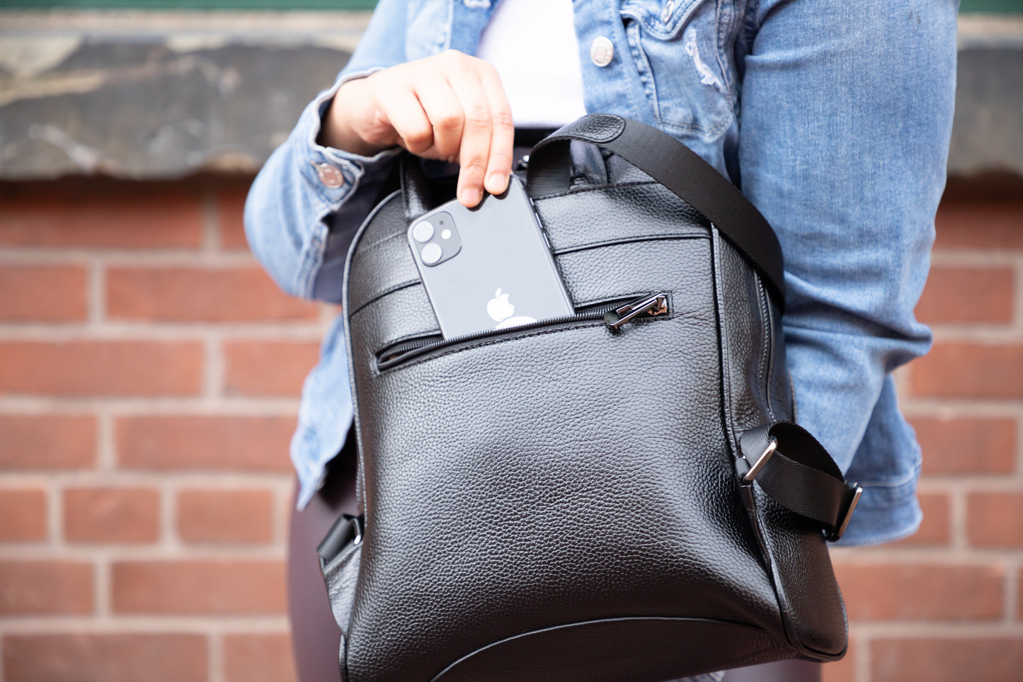 Leather Backpack