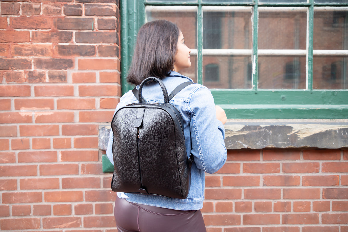 Leather Backpack