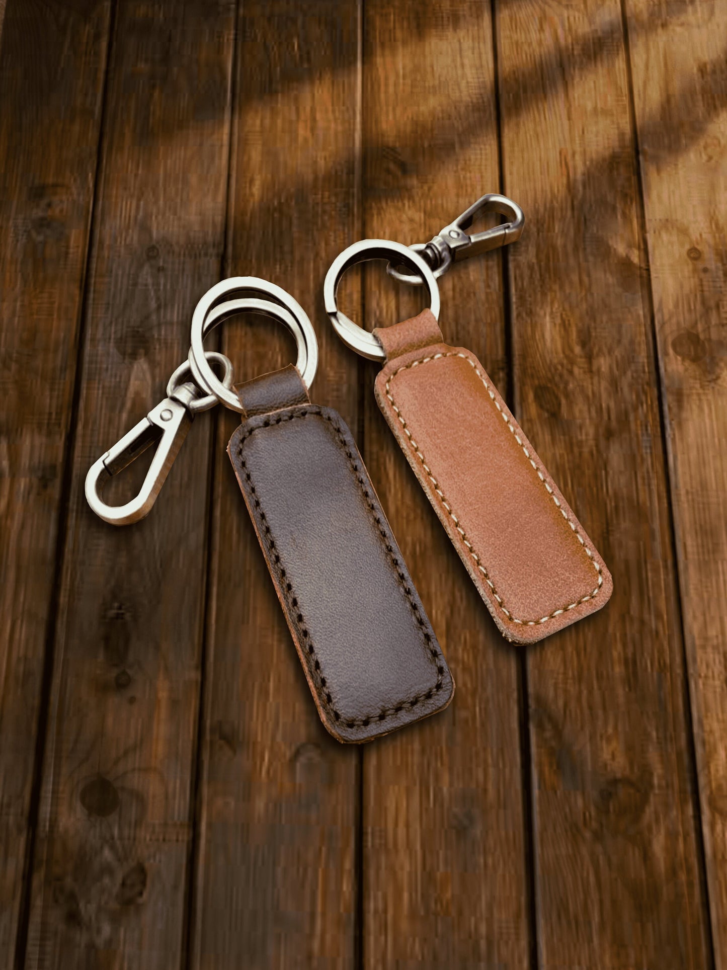 Leather Keychain