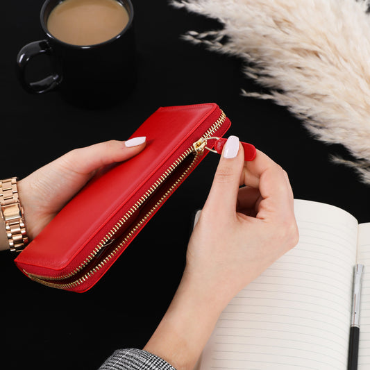 Slim Leather Women Wallet